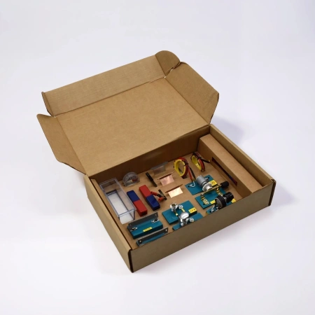 Набор лабораторный «Электричество» Л-Микро в коробе